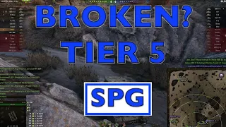 WOT - Most Broken OP Tier 5 SPG | World of Tanks