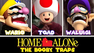 Home Alone - The Booby Traps But It's Toad, Wario & Waluigi