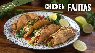 Best Chicken Fajitas Bursting with Flavour!