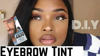 I TINTED MY EYEBROWS!! | How To Tint Your Brows For Cheap! ITALYY K