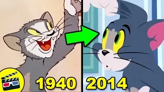 A INCRÍVEL EVOLUÇÃO DE TOM E JERRY