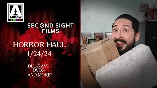 Horror Haul and Unboxing: 1/24/24 | Arrow, Second Sight, and more!
