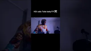 KSI calls Talia BABY 😅#ksi #jjolatunji #sidemen #miniminter #taliamar