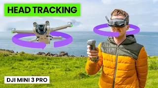 DJI MINI 3 PRO | HEAD TRACKING With Goggles and Motion 2 Demonstration