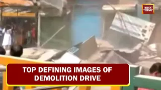 Top Defining Images Of The Bulldozer Demolition Drive In Jahangirpuri | Delhi Riots 2022