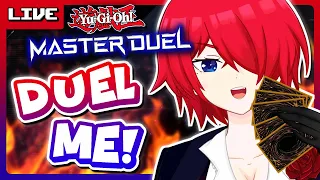 Let's Play Yu-Gi-Oh! MASTER DUEL! I Missed Playing Against You! |🔴LIVE Vtuber Duels VS Viewers
