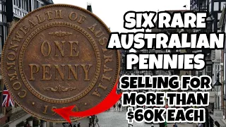 Six Rare Australian Pennies Selling For More Than $60k Each | Valuable 1930s Australian Penny