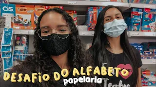 DESAFIO COMPRANDO MATERIAL ESCOLAR EM ORDEM ALFABÉTICA ✏️📚