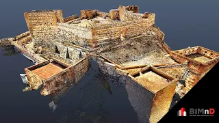 Castillo de Salobreña - LEVANTAMIENTO CON ESCÁNER LÁSER 3D | BIMnD España