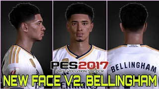 PES 2017 - NEW FACE MOD V2 JUDE BELLINGHAM