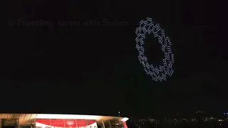 Drone Show at Tokyo Olympic 2020 Opening Ceremony