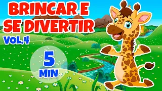 Brincar e se divertir Vol. 4 - Giramille 5 min | Desenho Animado Musical