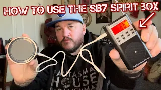 P-SB7 SPIRIT BOX | HOW TO USE TUTORIAL #ghosthunting