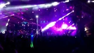 David Guetta playing at Ushuaia Ibiza August 2013