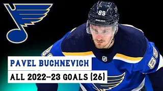 Pavel Buchnevich (#89) All 26 Goals of the 2022-23 NHL Season