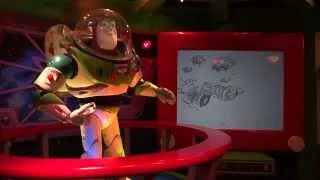 Disneyland Paris Buzz Lightyear Animatronic sequence