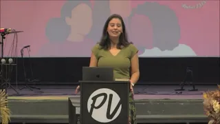 Não fale dela, mas sim, com ela. - Natalie Campos (Trecho de palestra)