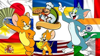 Tom and Jerry in different languages (Fnf)