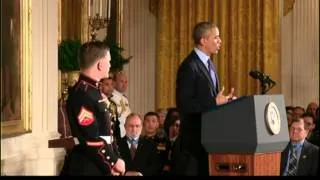 The President Awards the Medal of Honor to Corporal William "Kyle" Carpenter