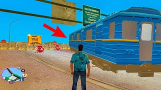 Secret Way To Go To Locked Island by TRAIN in GTA Vice City ! Hidden Place #GTAVC