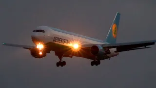 Боинг 767 авиакомпании "Узбекские авиалинии", рейсом из Мюнхена в Москву (2020)