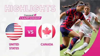 Concacaf Women's Championship 2022 Highlights | United States vs Canada