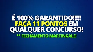 Lotofacil 11 PONTOS em TODOS OS SORTEIOS... Com Planilha GRATIS