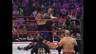 LUMBERJACK MATCH Triple H vs Umaga 2007