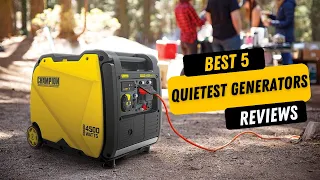 ✅ BEST 5 Quietest Generators Reviews | Top 5 Best Quietest Generators - Buying Guide