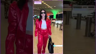 Sunny leone spotted at Airport #sunnyleone #celebrities #spotted