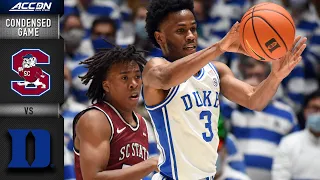 SC State vs. Duke Condensed Game | 2021-22 ACC Men’s Basketball