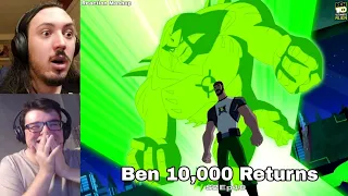 😱Ben 10,000 Returns😱 | Reaction Mashup | Ben 10: Ultimate Alien S2Ep10