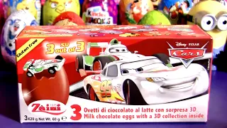 Asmr Pixar cars chocolate eggs