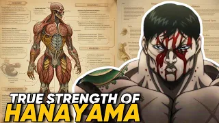 Hanayama Anatomy Explained | Hanayama Vs Pickle | Baki Hanma Anime