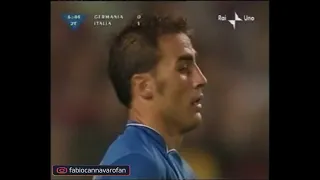 Germany vs. Italy 20/8/2003. Fabio Cannavaro