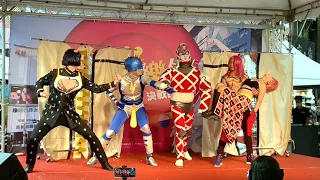 JOJO cosplay dance performance champion Bucciarati vs Boss