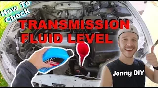 How To Check Transmission Fluid Level & Add If Low -Jonny DIY