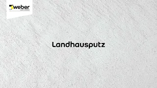 Landhausputz - Serie "Putzstrukturen"