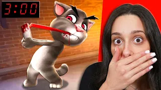 NON GIOCARE A TALKING TOM ALLE 3 DI NOTTE