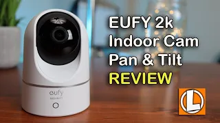 Eufy Indoor Camera 2K Pan & Tilt Review - Unboxing, Features, Setup, Settings, Video & Audio Quality