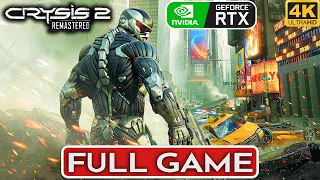 CRYSIS 2 REMASTERED Gameplay Walkthrough FULL GAME [4K 60FPS PC RTX] - No Commentary