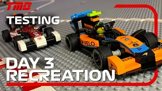 Lego F1 2022 Bahrain Pre-Season Testing Day 3
