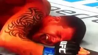 Ben Saunders Omoplata  first Omoplata in UFC history