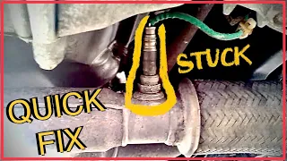 How to remove a stuck oxygen 02 sensor