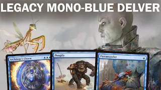 CHARMED, I'M SURE! Legacy Mono-Blue Delver, a classic Stifle Tempo take on Legacy's best deck MTG