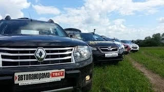 Mazda CX5, Renault Duster, Toyota Rav4, Hyundai IX35, Subaru XV: большой тест АВТОПАНОРАМЫ