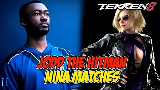 Tekken 8 - Jodd is the Hitman! Nina High Level Match Replays (Patch 1.03)