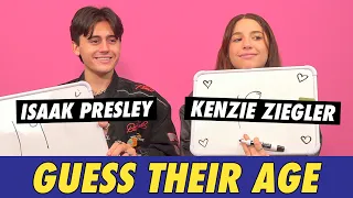 Kenzie Ziegler vs. Isaak Presley - Guess Their Age