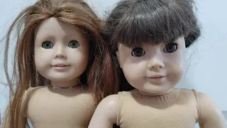 "I Can't Do It...." Restoring Historical Felicity and Samantha Dolls Part 1