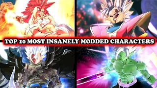 Top 10 Insanely Broken Characters EVER Created! INSANE GAME BREAKING MODS! Dragon Ball Xenoverse 2
